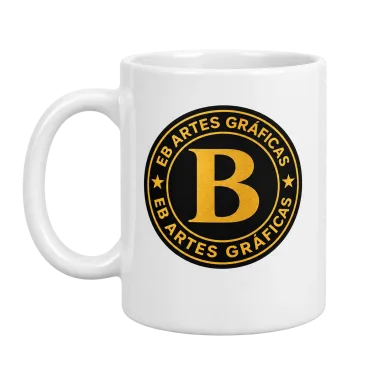 Caneca personalizada da EB Artes Gráficas
