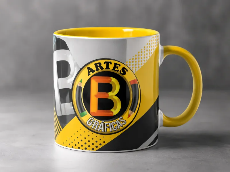 Caneca personalizada por sublimação